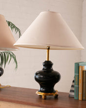 Load image into Gallery viewer, Black &amp; Gold Lamp
