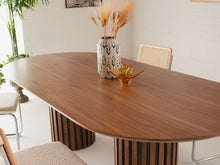 Load image into Gallery viewer, Dalia Oval Walnut Table
