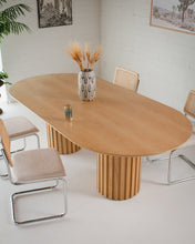 Load image into Gallery viewer, Dalia Oval Blonde Table
