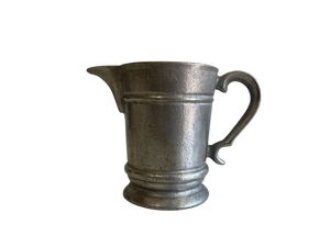 Antique Pewter Water Pitcher