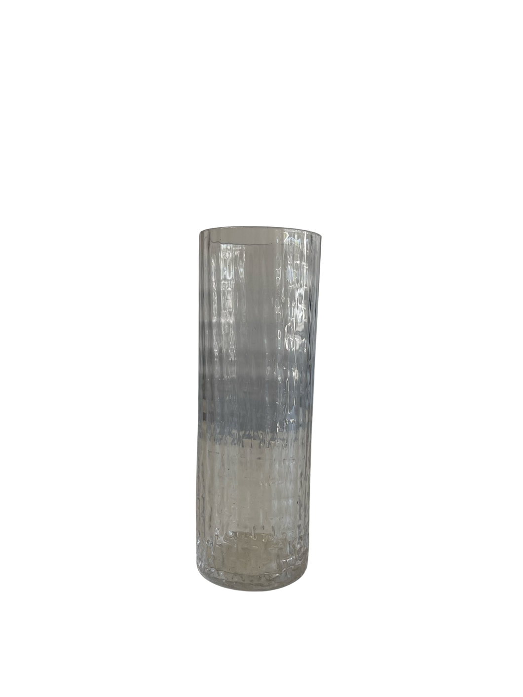 Tall Texured Glass