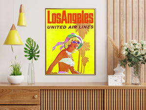 Los Angeles Travel Poster