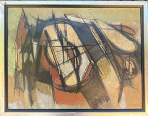 Mid Century Abstract Vintage