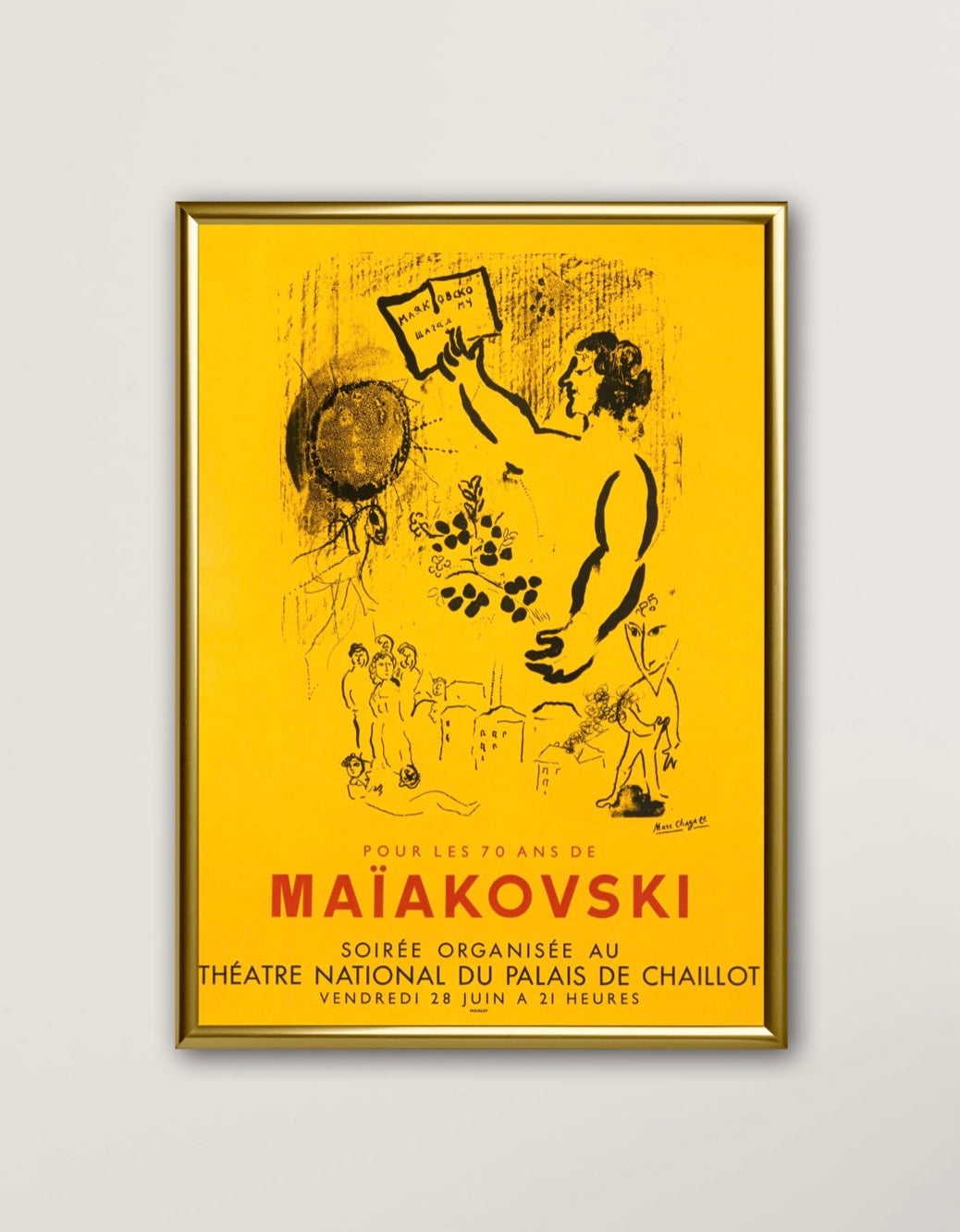 Maiakovski French Poster