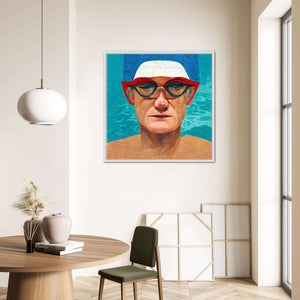 Portrait of David Hockney