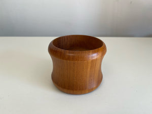 Teak Candle Holder