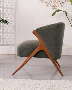 Park Avenue Chair in Pesto