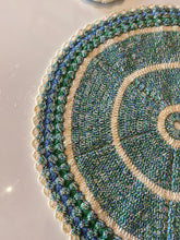 Load image into Gallery viewer, Vintage Crochet Table Topper and Coasters
