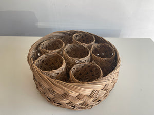 Woven wicker Basket set