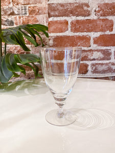 Simple Glass Goblet