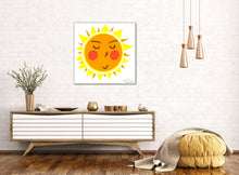 Load image into Gallery viewer, Smoochy Sun Art Print by Pan Dulce
