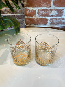 Vintage Pair of Glasses with Gold Detail - as is