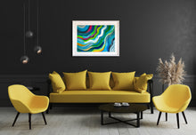 Load image into Gallery viewer, Swirl Acrylic Art by Elizabeth Marz
