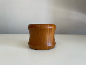 Teak Candle Holder