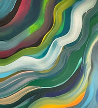 Load image into Gallery viewer, Swirl Acrylic Art by Elizabeth Marz
