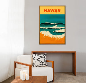 Hawaii Travel Poster