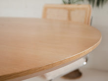 Load image into Gallery viewer, Dalia Oval Blonde Table
