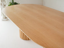 Load image into Gallery viewer, Dalia Oval Blonde Table
