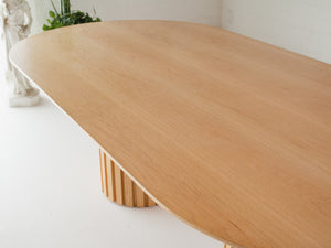 Dalia Oval Blonde Table