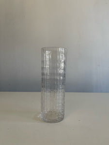 Tall Texured Glass