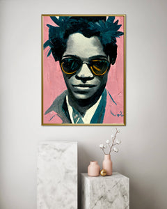 A Portrait of Basquiat by Rafaelio