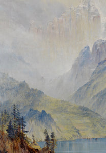 Mountain Fog Landscape