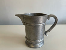 Load image into Gallery viewer, Antique Pewter Water Pitcher
