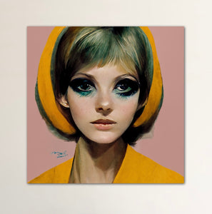 Portrait of Twiggy