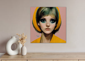 Portrait of Twiggy