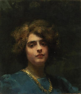 Lady with necklace