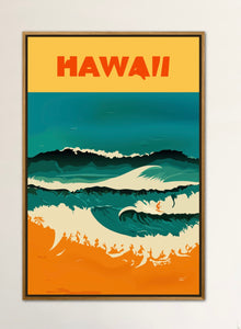 Hawaii Travel Poster