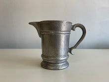 Load image into Gallery viewer, Antique Pewter Water Pitcher
