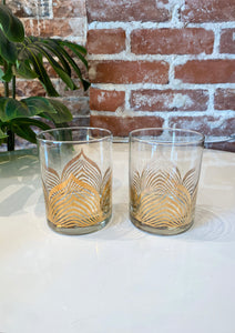 Vintage Pair of Glasses with Gold Detail - as is