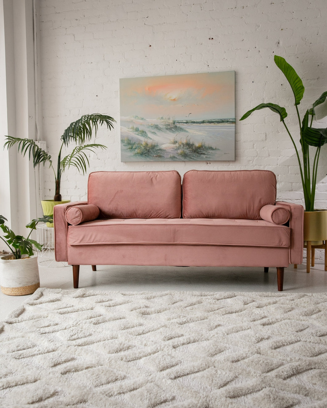 Dusty Rose Mimi Sofa