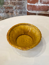 Load image into Gallery viewer, Vintage Mustard Ceramic Basket
