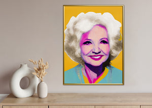 Betty White Pop Art