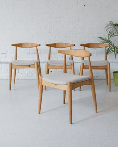 Ethan Dining Chair in Light Wood